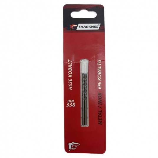 SHARKNES WIERTŁO KOBALT HSSE 3.5mm /2szt SH-12007 -zdjęcie numer 2