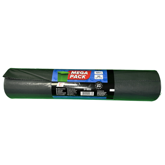 SHARKNES WORKI NA ŚMIECI 120L 20szt LDPE SH-90050 -zdjęcie numer 1