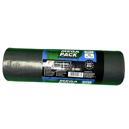 SHARKNES WORKI NA ŚMIECI 160L 10szt LDPE SH-90051 -zdjęcie numer 1