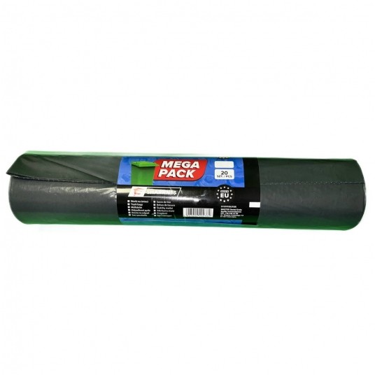 SHARKNES WORKI NA ŚMIECI 60L 20szt LDPE SH-90054 -zdjęcie numer 1