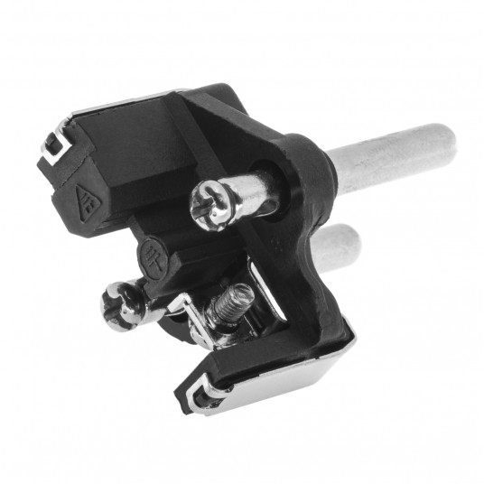 SHARKNES WTYCZKA KĄTOWA 2P+Z BIAŁY SH-70108 -zdjęcie numer 3