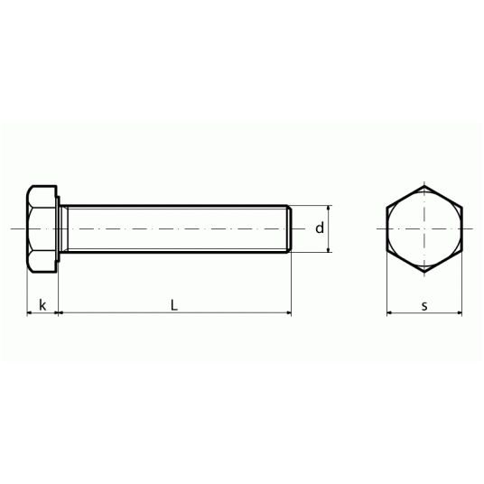 ŚRUBA 16X030 OCYNK kl.5.8 -zdjęcie numer 4