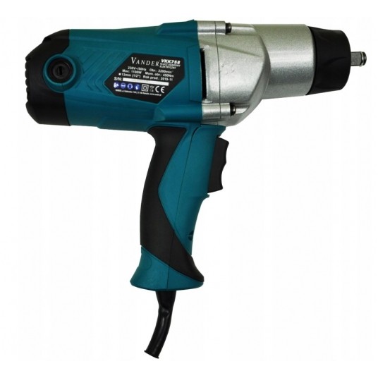 VANDER KLUCZ UDAROWY ELEKTRYCZNY 1/2" VKK758 450Nm -zdjęcie numer 3