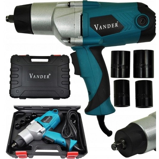 VANDER KLUCZ UDAROWY ELEKTRYCZNY 1/2" VKK758 450Nm -zdjęcie numer 1