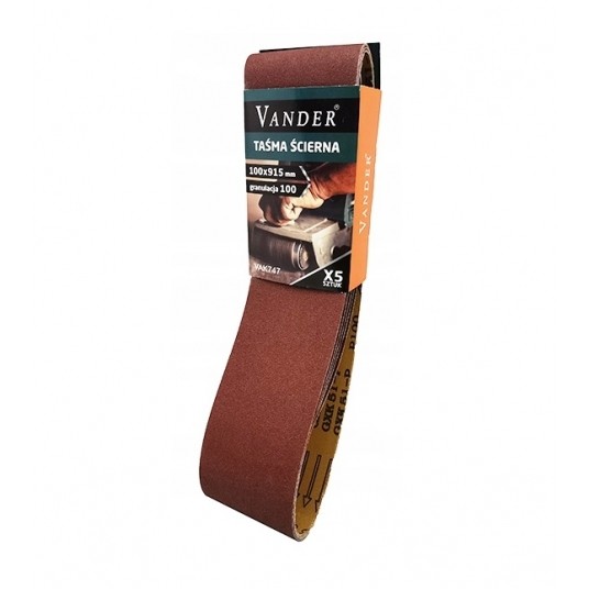 VANDER PAPIER ŚCIERNY 915x100 gr.100 5szt VAK747 -zdjęcie numer 1