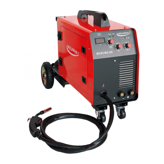 WELDMAN PÓŁAUTOMAT SPAWALNICZY MICRO MIG 200 MMA -zdjęcie numer 1