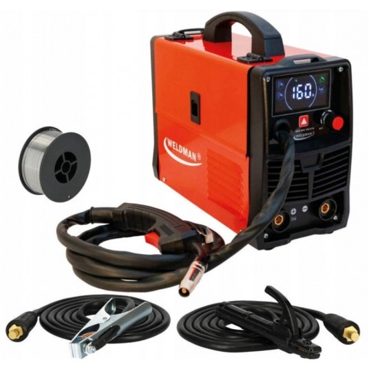 WELDMAN PÓŁAUTOMAT SPAWALNICZY MINI MIG 160 SYN -zdjęcie numer 1