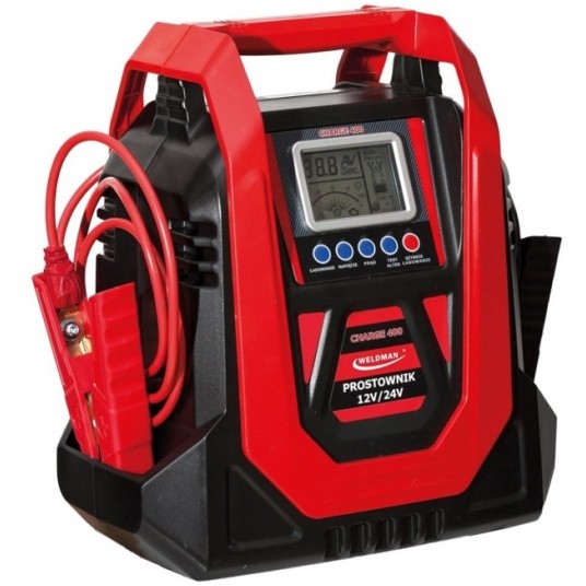 WELDMAN PROSTOWNIK CHARGE 400 12/24V -zdjęcie numer 1