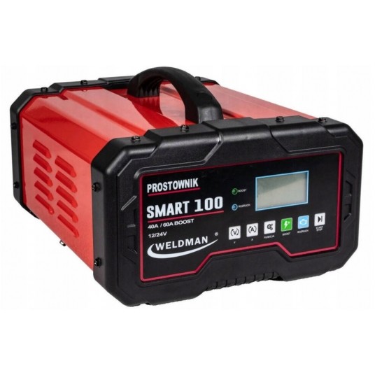 WELDMAN PROSTOWNIK Z ROZ. INWER. SMART 100 12/24V -zdjęcie numer 1