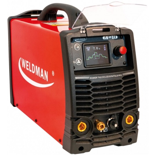 WELDMAN SPAWARKA INW POWER TIG 210 LCD AC/DC SYN -zdjęcie numer 2