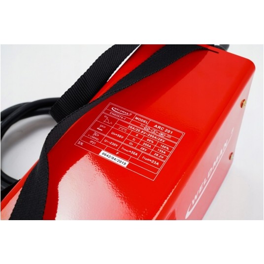 WELDMAN SPAWARKA INWERTOROWA ARC 201 -zdjęcie numer 4