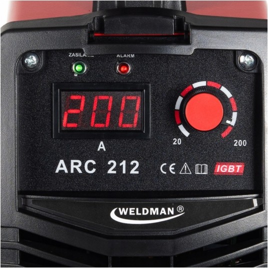 WELDMAN SPAWARKA INWERTOROWA ARC 212 -zdjęcie numer 4