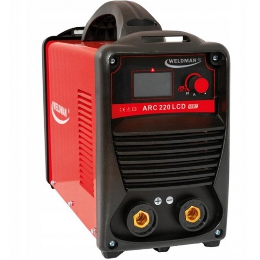 WELDMAN SPAWARKA INWERTOROWA ARC 220 LCD VRD SYNER -zdjęcie numer 1