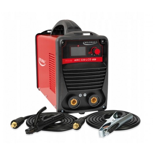 WELDMAN SPAWARKA INWERTOROWA ARC 220 LCD VRD SYNER -zdjęcie numer 2