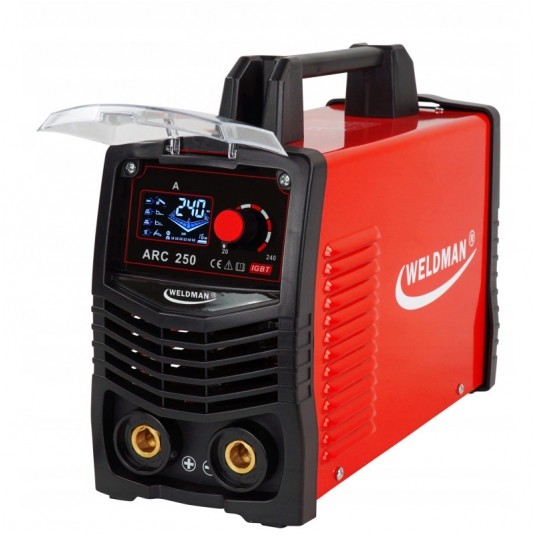 WELDMAN SPAWARKA INWERTOROWA ARC 250 LCD SYN VRD -zdjęcie numer 3