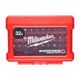 MILWAUKEE KOMPLET BITÓW SHOCKWAVE 32szt 4932464240 -zdjęcie numer 3