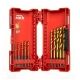 MILWAUKEE KOMPLET WIERTEŁ SHOCKWAVE 10szt 48894759 -zdjęcie numer 3