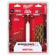 MILWAUKEE KOMPLET WIERTEŁ SHOCKWAVE 10szt 48894759 -zdjęcie numer 2