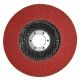 SHARKNES TARCZA LISTKOWA 125 80 CERAMIKA CZERWONA -zdjęcie numer 1