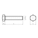 ŚRUBA UTWARDZANA 12X140 OCYNK kl.8.8 -zdjęcie numer 4