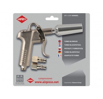 AIRPRESS PISTOLET DO PRZEDMUCHIWANIA Z TURBODYSZĄ