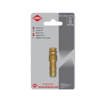 AIRPRESS SZYBKOZŁĄCZKA MĘSKA Z CHOINKĄ 9 46861/B