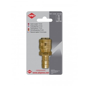AIRPRESS SZYBKOZŁĄCZKA ŻEŃSK CHOINKA 13mm 46827