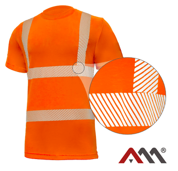ARTMAS KOSZULKA ODBLASKOWA TREF TT ORANGE r. XL