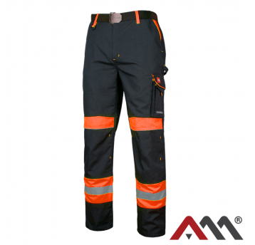 ARTMAS SPODNIE ROBOCZE PAS CLASSIC-VIS ORANGE r.52