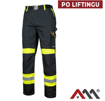 ARTMAS SPODNIE ROBOCZE PAS CLASSIC-VIS YELLOW r.52