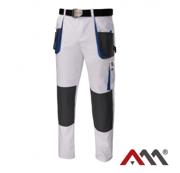 ARTMAS SPODNIE ROBOCZE PAS CLASSIC WHITE r. 54