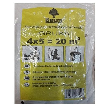 BAUM FOLIA MALARSKA 4X5 GRUBA 300