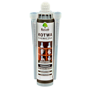 BAUM KOTWA CHEMICZNA POLIERSTROWA 300ML + 2 MIESZ.