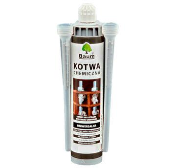 BAUM KOTWA CHEMICZNA POLIERSTROWA 300ML + 2 MIESZ.
