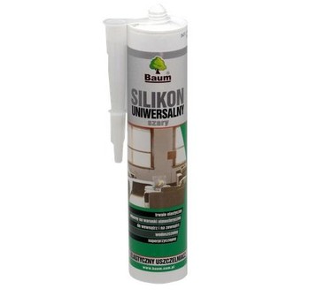 BAUM SILIKON UNIWERSALNY BEZBARWNY 280ml