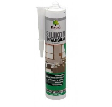 BAUM SILIKON UNIWERSALNY BEZBARWNY 280ml