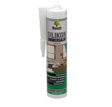 BAUM SILIKON UNIWERSALNY BIAŁY 280ml