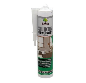 BAUM SILIKON UNIWERSALNY CZARNY 280ml