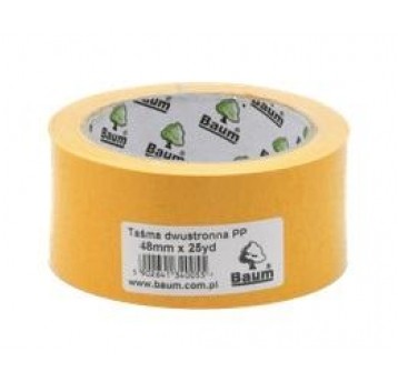BAUM TAŚMA DWUSTRONNA 48mm 10m POLIPROPYLENOWA