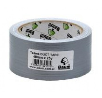 BAUM TAŚMA UNIWESALNA SZARA 48mm 25m DUCT TAPE