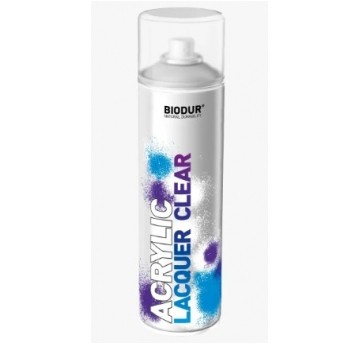 BIODUR SPRAY AKRYL LACQUER BEZBARWNY 400ml