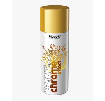 BIODUR SPRAY CHROME EFFEKT ZŁOTO 400ml