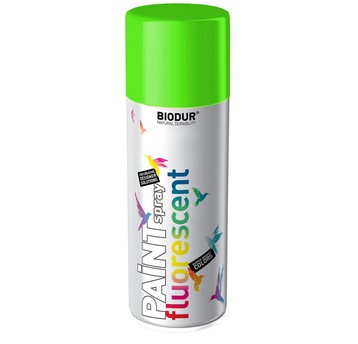 BIODUR SPRAY FLUORES. ZIELONY RAL9015 400ml