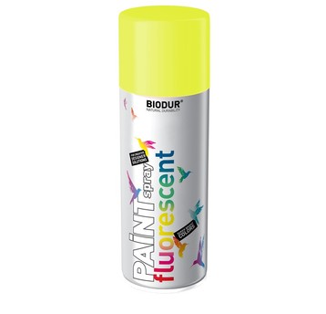 BIODUR SPRAY FLUORES. ŻÓŁTY RAL1026 400ml