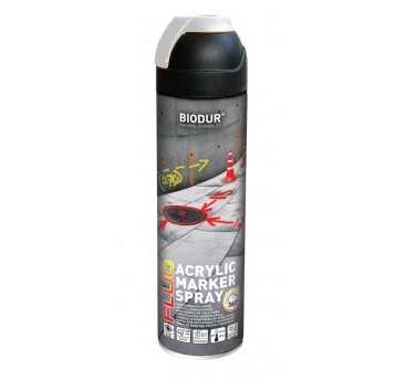 BIODUR SPRAY GEODEZYJNY FLUO BIAŁY 500ml