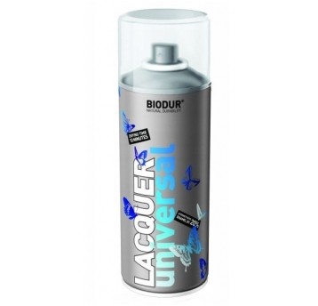BIODUR SPRAY UNI. RAL0000 BEZBARWNY POŁYSK 400ml
