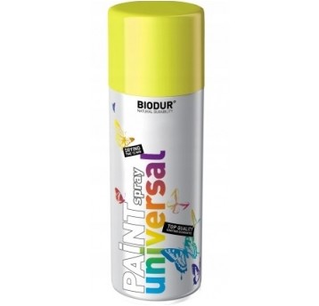 BIODUR SPRAY UNI. RAL1016 SIARKOWY 400ml