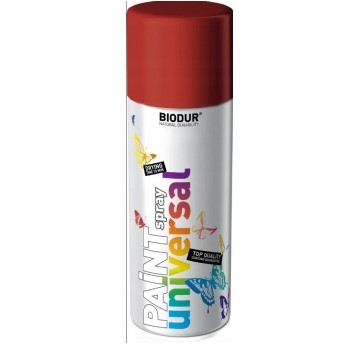 BIODUR SPRAY UNI. RAL3002 CZERWONY SYGNAŁOWY 400ml