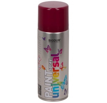 BIODUR SPRAY UNI. RAL3005 CZERWONY PURPUROWY 400ml