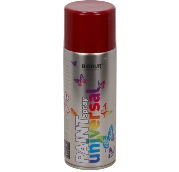 BIODUR SPRAY UNI. RAL3011 CZERWONY TLENKOWY 400ml